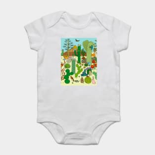 Arizona Desert Museum Baby Bodysuit